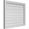 Ekena Millwork Vertical Surface Mount PVC Gable Vent: Functional, w/ 2"W x 1-1/2"P Brickmould Frame, 32"W x 26"H GVPVE32X2602SF - alternate 4